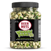 Beer Nuts frontal del envase mostrando el diseño y tamaño práctico