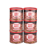 BEER NUTS lata frontal mostrando marca y diseño, atractivo para servir