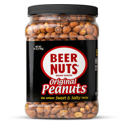 BEER NUTS tarro 41oz frente, práctico y listo para compartir
