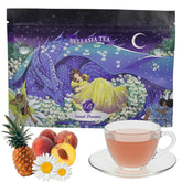 Bellasia Tea frente del envase mostrando diseño infantil y beneficios