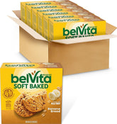 belVita paquete frontal multipack mostrando conveniencia para desayuno