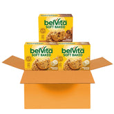 belVita pack frontal 15 unidades mostrando variedad y conveniencia
