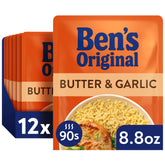 Ben's Original frente del empaque mostrando conveniencia