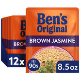 BEN'S ORIGINAL frente del empaque mostrando producto listo y conveniencia