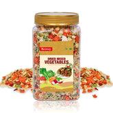 Besway envase frontal mostrando mezcla de verduras, práctico y nutritivo