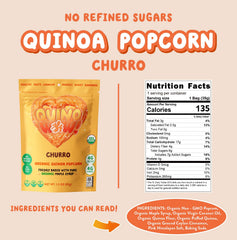 BETTER TOGETHER FOODS primer plano de quinoa en barra crujiente realza textura