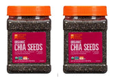 BetterBody Foods frascos herméticos 567 g con chía orgánica, aporte nutritivo práctico