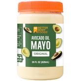 BetterBody Foods envase frontal que muestra la mayonesa saludable