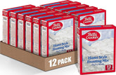 Betty Crocker frente del empaque mostrando el envase práctico