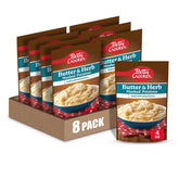 Betty Crocker empaque frontal mostrando paquete y marca, conveniencia visual