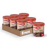 Betty Crocker frente del envase de cobertura chocolate, listo para untar