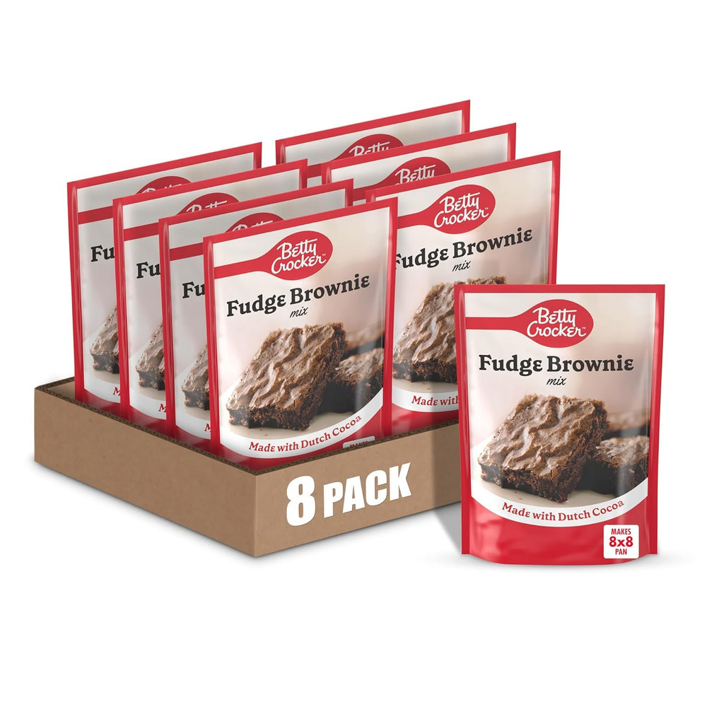 Betty Crocker paquete frontal mostrando diseño y conveniencia