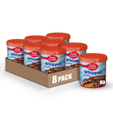 Betty Crocker vista frontal de lata mostrando marca y diseño útil en despensa