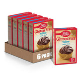 Betty Crocker pack de 6 cajas frontal mostrando conveniencia