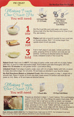 Betty Crocker tarta horneada en plato destacando corte crujiente