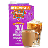 Bhakti concentrado frente pack mostrando el envase y rinde 24 bebidas