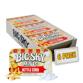 Big Sky lata frontal mostrando diseño y tamaño portátil