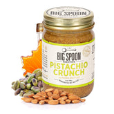 Big Spoon Roasters frasco frontal mostrando etiqueta y color natural, atractivo gourmet