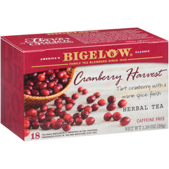 Bigelow Tea frente del empaque mostrando diseño y cantidad de bolsitas