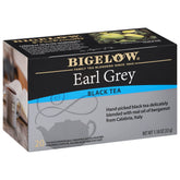 Bigelow Tea frontal del empaque mostrando 6 paquetes y 120 bolsitas, conveniencia