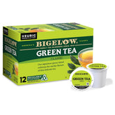 Bigelow frente del empaque mostrando caja y marca, conveniencia inmediata