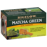 Bigelow caja frontal mostrando diseño y cantidad 108 bolsitas, ideal para almacenamiento