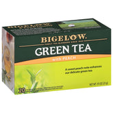 Bigelow Tea frente del empaque mostrando diseño y cantidad