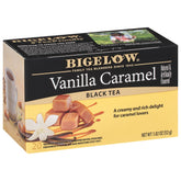Bigelow paquete frontal mostrando 20 bolsitas y aroma invitante