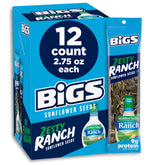 BIGS paquete frontal mostrando diseño y tamaño práctico