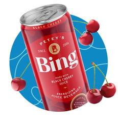 Bing lata primer plano textura metálica y diseño atractivo que resalta calidad