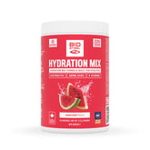 BioSteel envase frontal sabor sandía mostrando 45 porciones y beneficios