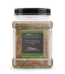BIRCH & MEADOW cardamomo molido textura cercana que muestra finura y aroma