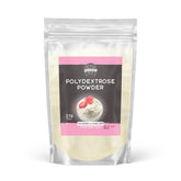 Birch & Meadow envase frontal de polidextrosa mostrando marca y tamaño 2 lb