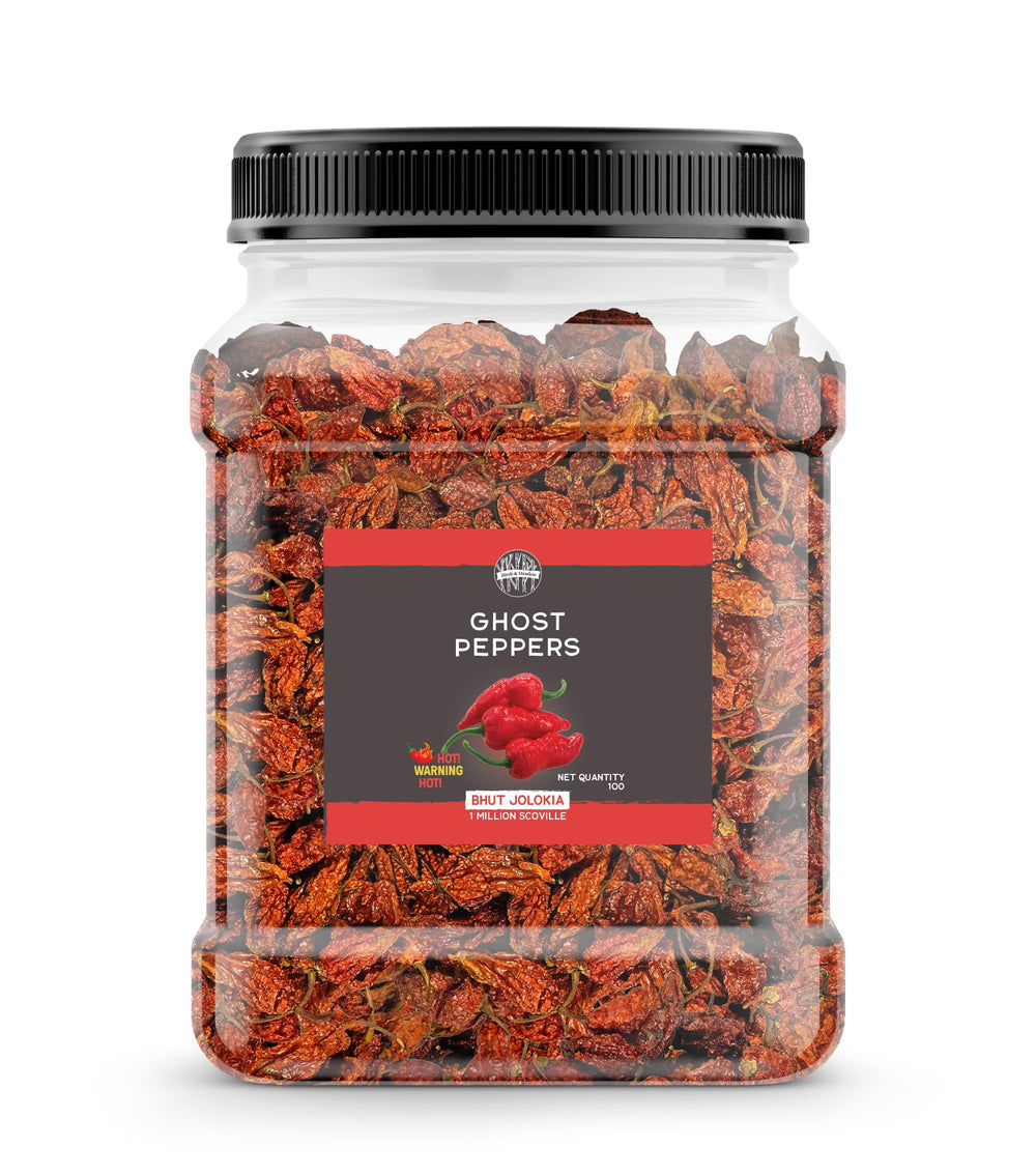 Birch & Meadow tarro frontal de ghost chile pods, conserva potencia y frescura