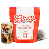 Bizzy empaque frontal mostrando bolsas y beneficio conveniencia