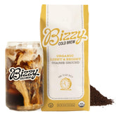 Bizzy frente del paquete mostrando marca y diseño, ideal para reconocimiento