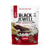 Black Jewell frente del empaque mostrando la variedad Crimson Red y beneficio natural