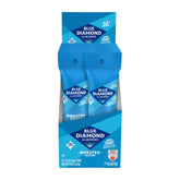 Blue Diamond almendras frente del empaque mostrando conveniencia