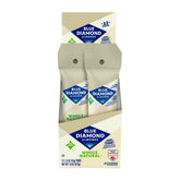 Blue Diamond almendras paquete frontal mostrando porciones listas para llevar