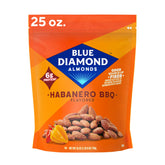 Blue Diamond frente del empaque mostrando bolsa de 25 oz y beneficio de conservación
