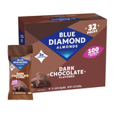 Blue Diamond frente del empaque, presentación compacta y lista para llevar