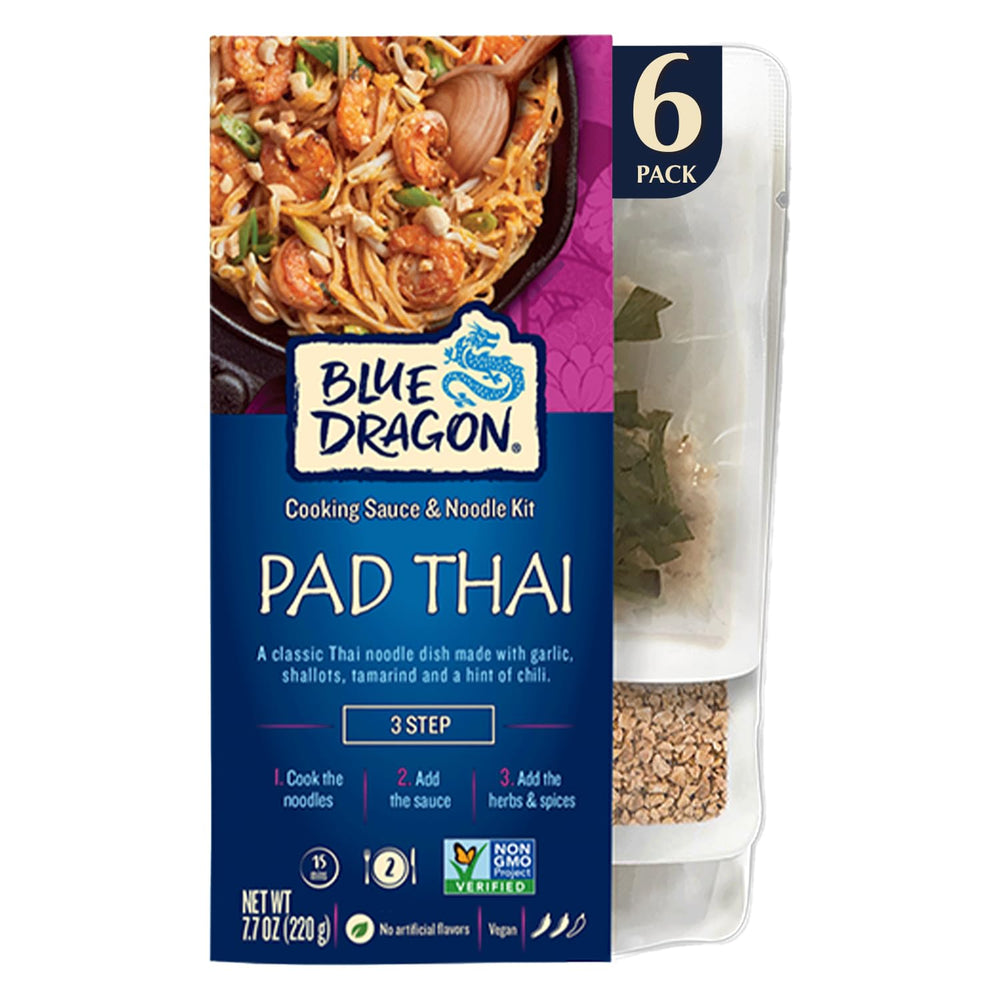 Blue Dragon paquete frontal mostrando contenido y conveniencia