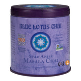 Blue Lotus Chai envase frontal mostrando diseño y conveniencia