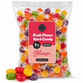 Blunon paquete frontal 5 lb mostrando cantidad y bolsa resellable, ideal para eventos