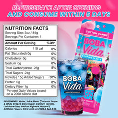 BOBAVIDA perlas en vaso con batido añadiendo diversión y sabor nostálgico