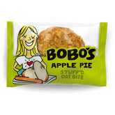Bobo's caja frontal Apple Pie mostrando diseño y cantidad 30