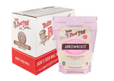 Bob's Red Mill paquete frontal mostrando etiqueta y tamaño, confianza en calidad