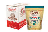 Bob's Red Mill paquete frontal mostrando bulgur rojo y conveniencia