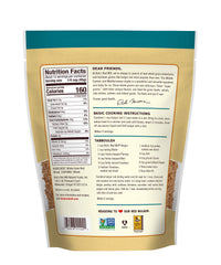 Bob's Red Mill bulgur rojo primer plano de textura y molienda media