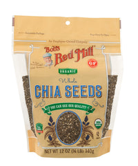 Bob's Red Mill semillas de chía en batido, aporta cremosidad y fibra